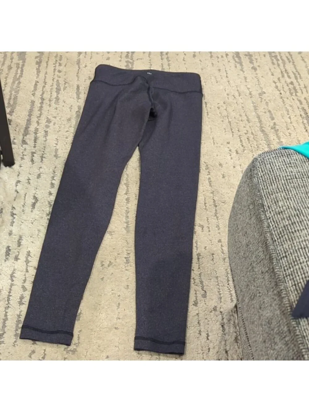 Lululemon Wunder Under PantWee Stripe Black Heathered Black / Black